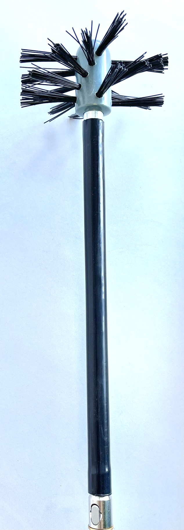 3414V New 10" spring leader propeller style brush with plastic cover on spring