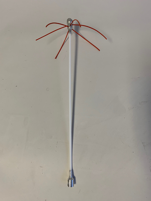 2515WH 1/4" diameter flex lead Snag Less whip head x 18" long