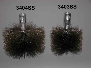 3403SS 3" stainless steel pellet brush