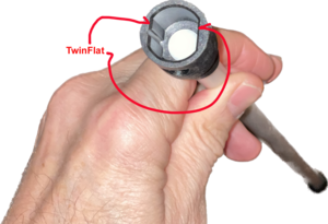 TPowr Extension Rod, 3' long to add to any TPowr Kit